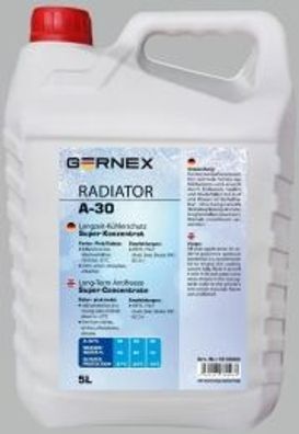 GERNEX Radiator A-30 (Inhalt: 5 Liter/Kanister)