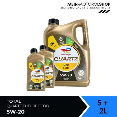 Total Quartz Ineo EcoB 5W-20 5 + 2 Liter