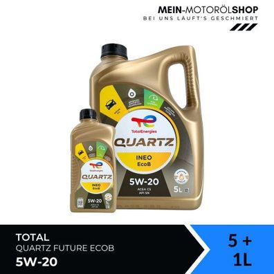 Total Quartz Ineo EcoB 5W-20 5 + 1 Liter