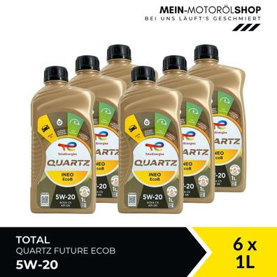 Total Quartz Ineo EcoB 5W-20 6x1 Liter
