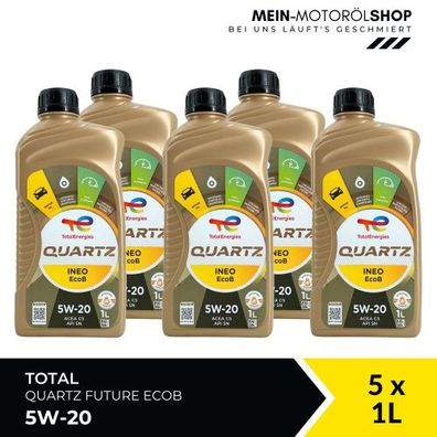 Total Quartz Ineo EcoB 5W-20 5x1 Liter