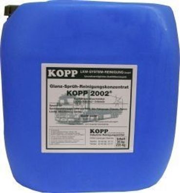 KOPP 2002 - Glanz â?? Spréh â?? Reinigungskonzentrat - 22 kg