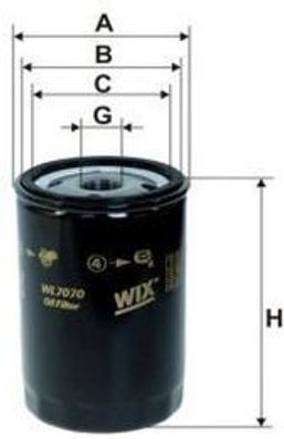 Ölfilter Wix