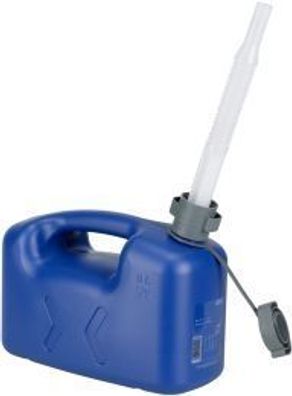 Kanister 5 l fér Urea, PE-mit flexiblem Auslauf