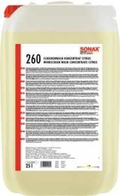 SONAX - ScheibenWash Konzentrat Citrus - 25 l
