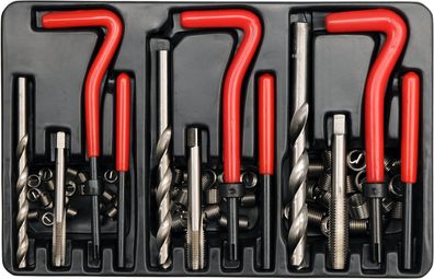 Gewindereparaturset M6-M10 aus HSS und Edelstahl