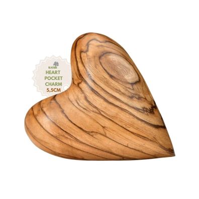 Olivenholz Herz Handschmeichler Glücksbringer Mitbringsel