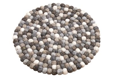 Untersetzer rund naturtöne22cm 100749