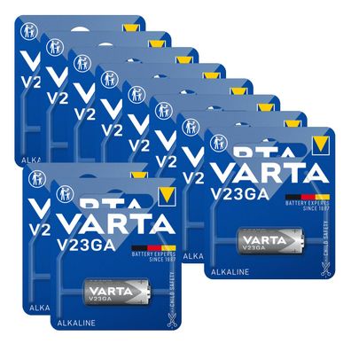 10x Varta 4223 Professional V23GA / 8LR932 Alkaline Knopfzelle Batterie Blister Foto