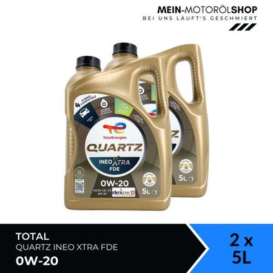 Total Quartz Ineo Xtra FDE 0W-20 2x5 Liter