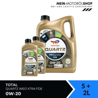 Total Quartz Ineo Xtra FDE 0W-20 5 + 2 Liter