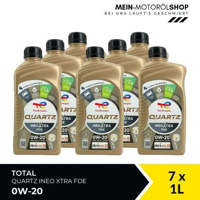 Total Quartz Ineo Xtra FDE 0W-20 7x1 Liter