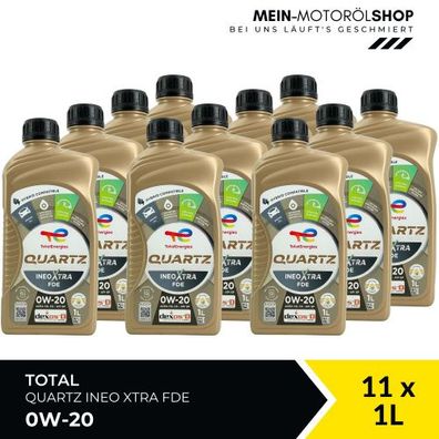 Total Quartz Ineo Xtra FDE 0W-20 11x1 Liter