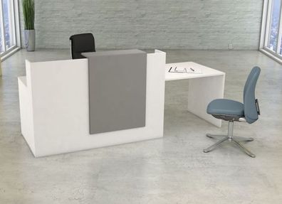 Empfangstheke Rio mit Beratungsplatz 250 x 84 x 110cm