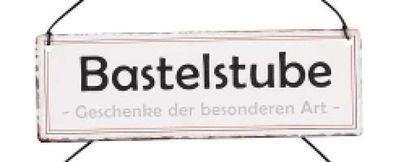 Schild zum Hängen, Bastelstube, 532842-000-998 1 St