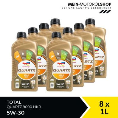 Total Quartz 9000 HKR 5W-30 8x1 Liter