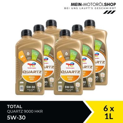 Total Quartz 9000 HKR 5W-30 6x1 Liter