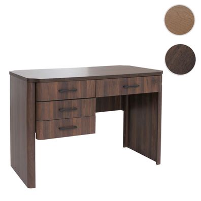 Schreibtisch HWC-P42, Bürotisch Computertisch, 4 Schubladen MDF 78x110x60cm
