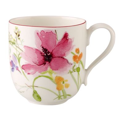 Villeroy & Boch – Mariefleur Basic Becher mit Henkel 118 x 77 x 91 mm, 260 ml –