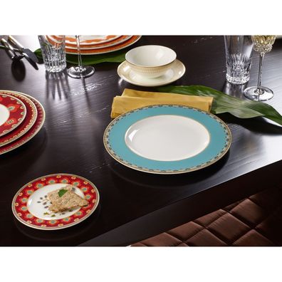Villeroy & Boch Signature – Samarkand Aquamarin Speiseteller 277 mm – Premium