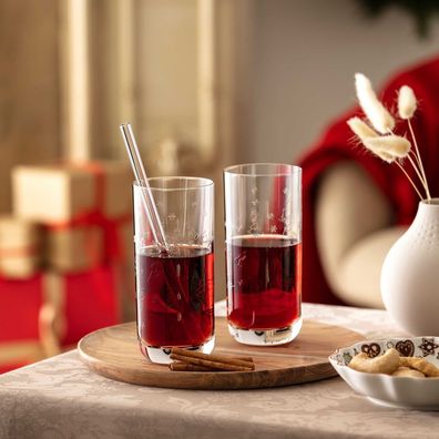 Villeroy & Boch – Toy's Delight Longdrinkbecher, Set 2tlg. 70 mm, 300 ml – Kristal