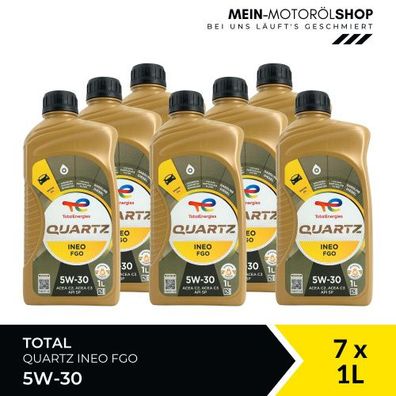 Total Quartz Ineo FGO 5W-30 7x1 Liter