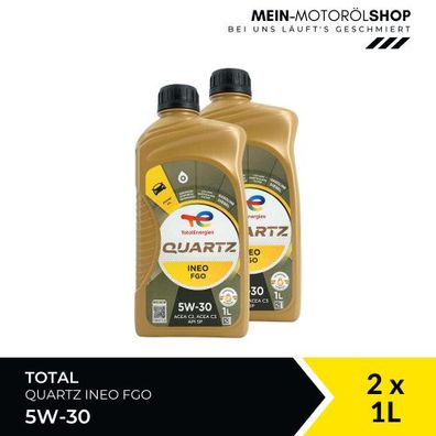 Total Quartz Ineo FGO 5W-30 2x1 Liter