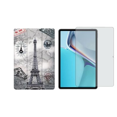 2in1 Tablet Set für Huawei MatePad 11 2021 11 Zoll Cover + Schutzfolie