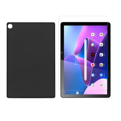 2in1 Set für Lenovo Tab M10 3. Gen. 2022 TB-328F 10.1 Zoll Cover + Schutzglas