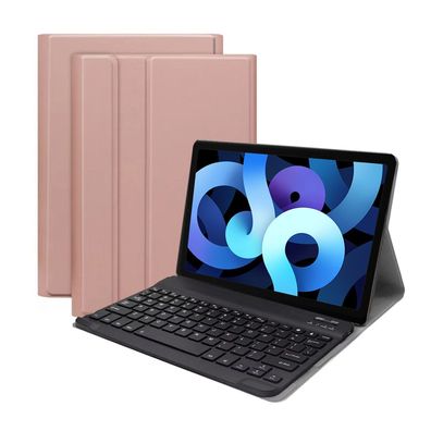 2in1 Bluetooth Tastatur+Cover für Apple iPad iPad Air 10.9 4/5Gen. Schutz Hülle