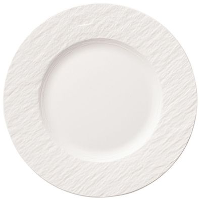 Villeroy & Boch – Manufacture Rock blanc Frühstücksteller 217 mm – Premium Porcela