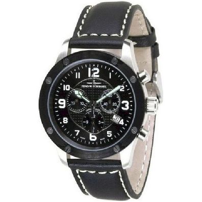 Zeno-Watch - Armbanduhr - Herren - Chrono - Screws 5030 Chrono - 9530Q-SBK-h1