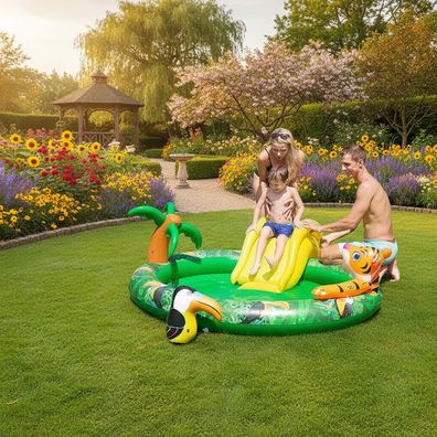 Dschungel Pool Spielzeug Schwimmtier Aufblasbar Badetier