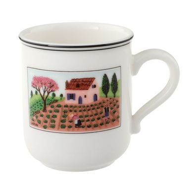 Villeroy & Boch – Design Naif Becher mit Henkel Gärtner 113 x 81 x 93 mm, 270 ml
