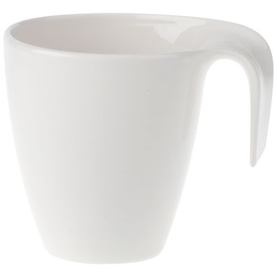 Villeroy & Boch – Flow Becher mit Henkel 127 x 95 x 108 mm, 280 ml – Premium Porce