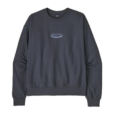 Patagonia Women Crew 95 Oval Logo Daily Crew smolder blue