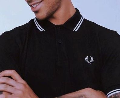 Fred Perry Poloshirt Kurzarm Polohemd herren Twin Tipped S-XXL