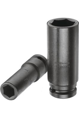 Kraftschraubersteckschlüsseleinsatz K 19 L 1/2 ? Schlüsselweite 17 mm Länge 80 mm