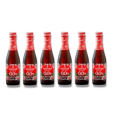 Lindemans Kriek 6 x 0,25l - Alkoholfreies Fruchtbier 0,0% Vol