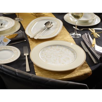Villeroy & Boch Signature – Ivoire Platzteller 306 mm – Premium Bone Porcelain –