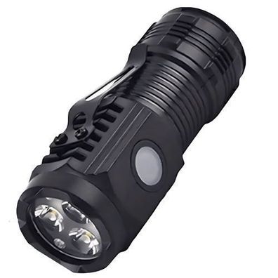 Mini Led Taschenlampe mit Akku Halteclip 3 x P35 Wick Led Für Camping PKW Vanlife