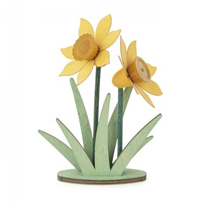 Osterzubehör Narzisse NEU 11x13x3cm Osterglocke Frühlingsblume Stupsizubehör