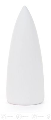 Baum weiß BxHxT = 3,5x9,5x3,5cm NEU Erzgebirge Holzbaum Dekobaum