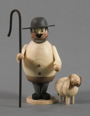 Rauchmann Max als Schäfer NEU 16,5cm Weideschäfer Hirte Schafhirt Herdenhut