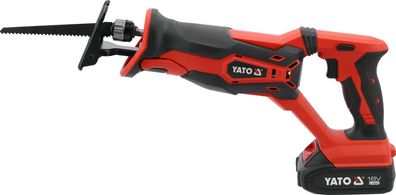 Akku Säbelsäge 18V, Hub 25,4 mm (1x Akku 2Ah)