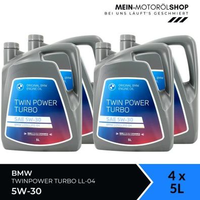 BMW TwinPower Turbo LL-04 5W-30 4x5 Liter