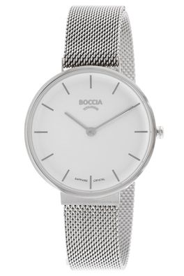 Boccia Damen-Armbanduhr Titan mit Saphirglas 3327-09