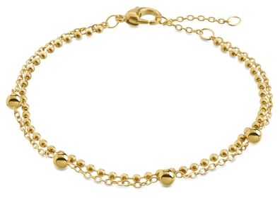 Boccia Schmuck Damen-Armband Titan Vergoldet 03050-02