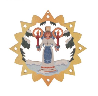 Baumbehang Lichterengel bunt VE6 NEU 6x6cm Kerzenengel Leuchtengel Engelanhänger