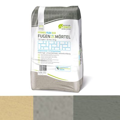 Stones FLEX ECO Fugenmörtel 1-30M 15KG